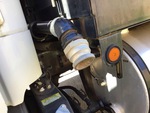 Chassis with Vacuum Intake Hose