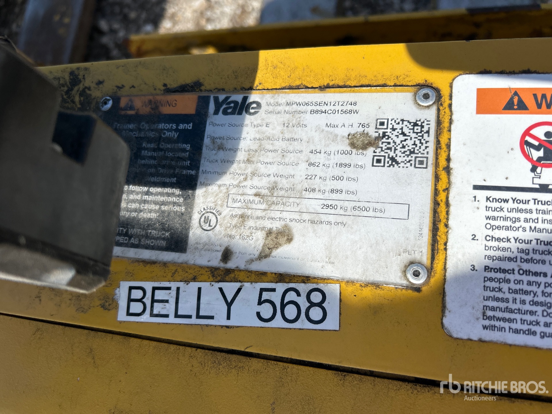 2022 Yale MPW065-E
