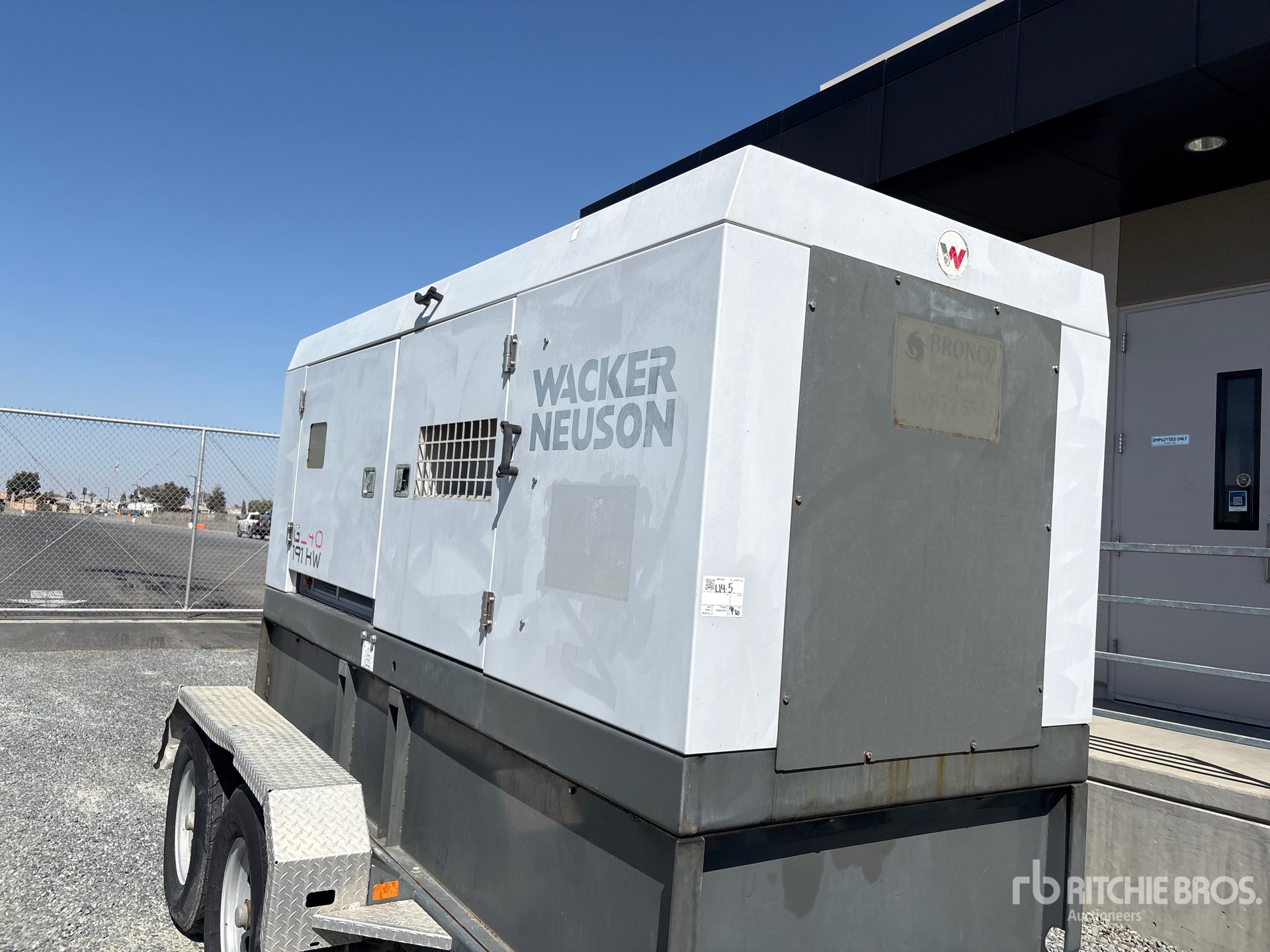 2014 Wacker Neuson G240