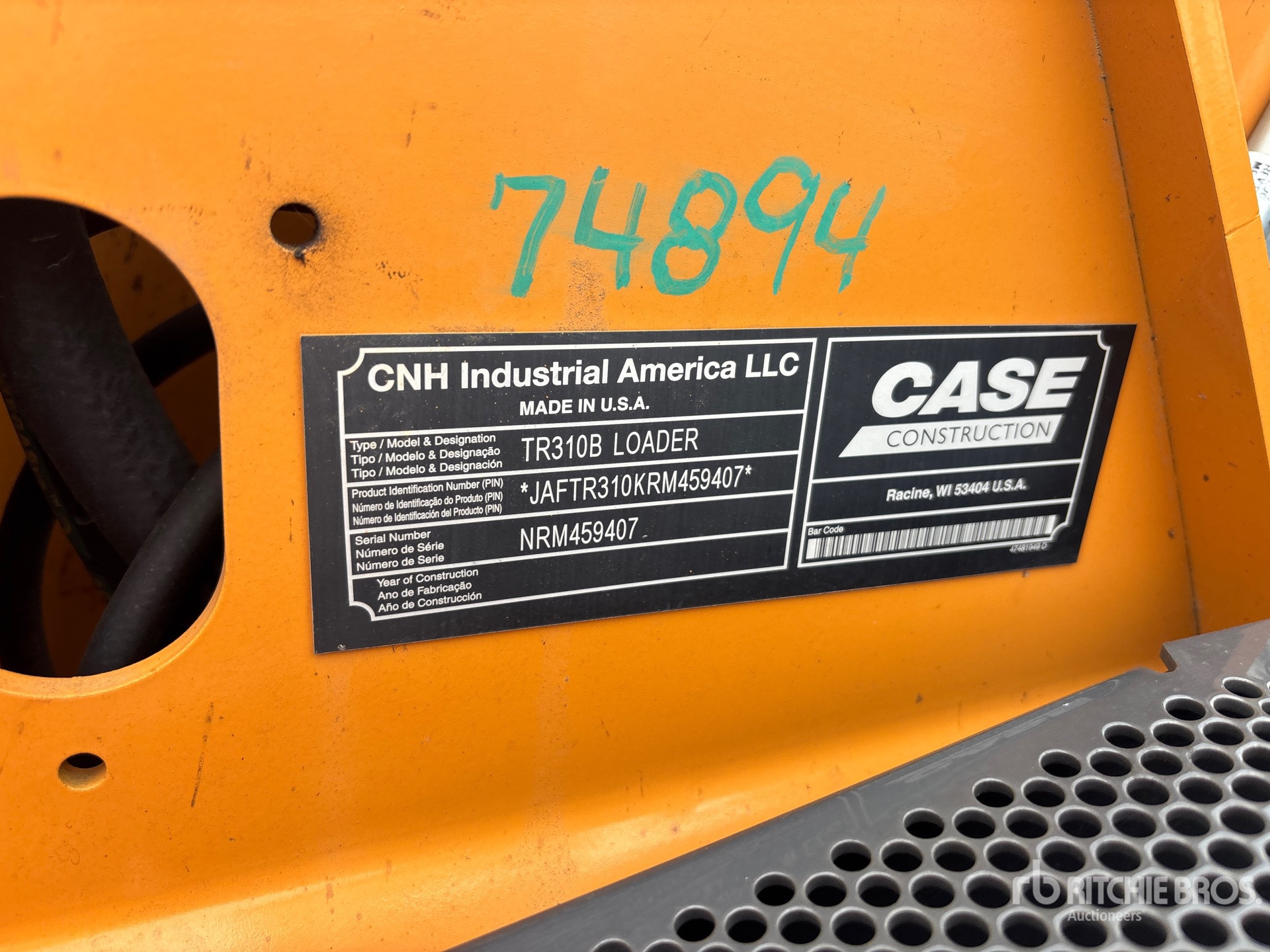 2025 Case TR310B