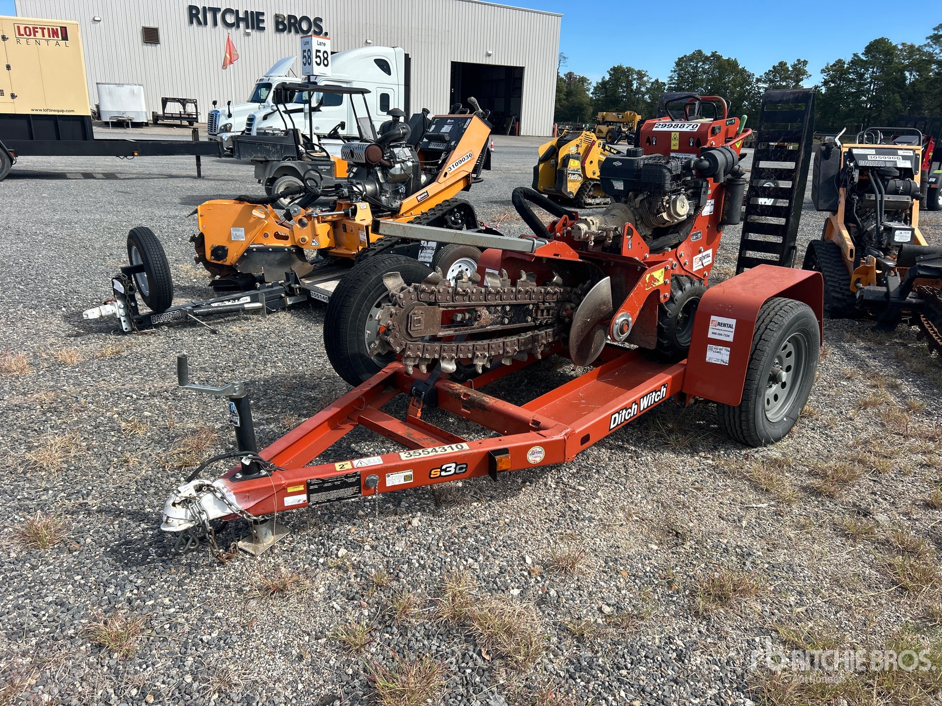Photo of 2021 Ditch Witch Walk Behind w/2020 Ditch Witch  ...