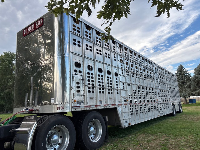 2013 Wilson PSDCL-402 53 ft T/A Livestock Trailer