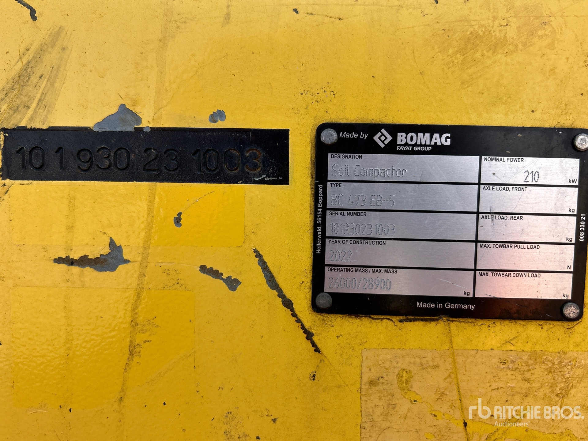 2022 Bomag 473 EB-5