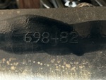 General Appearance with Frame Stamp Serial Number/VIN Photo