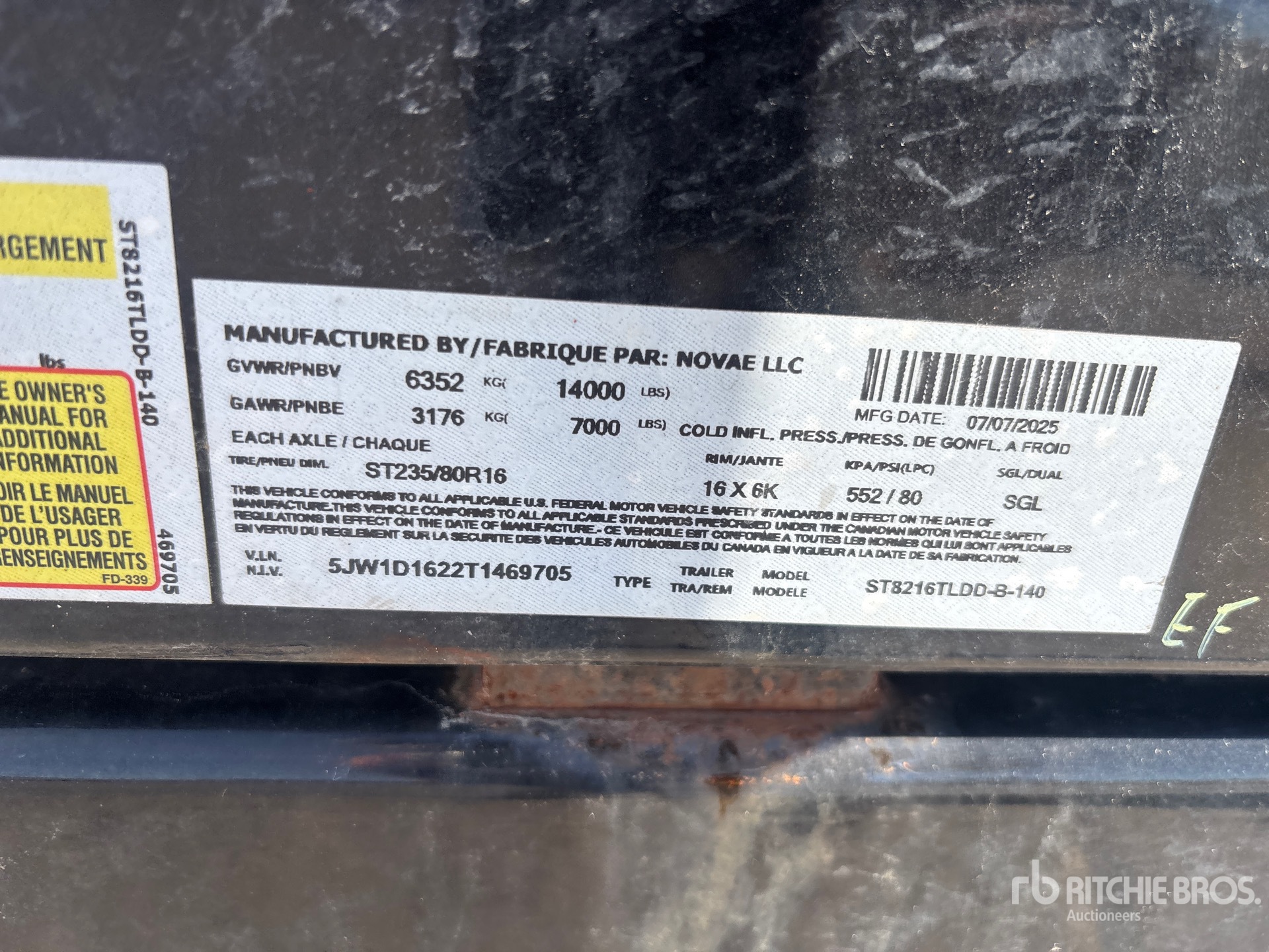 2026 Sure-Trac ST8216TLDD-B-14