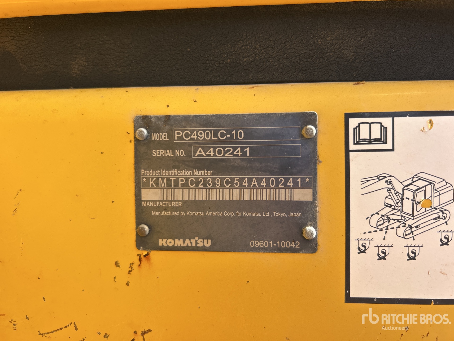 2012 Komatsu PC490 LC-10