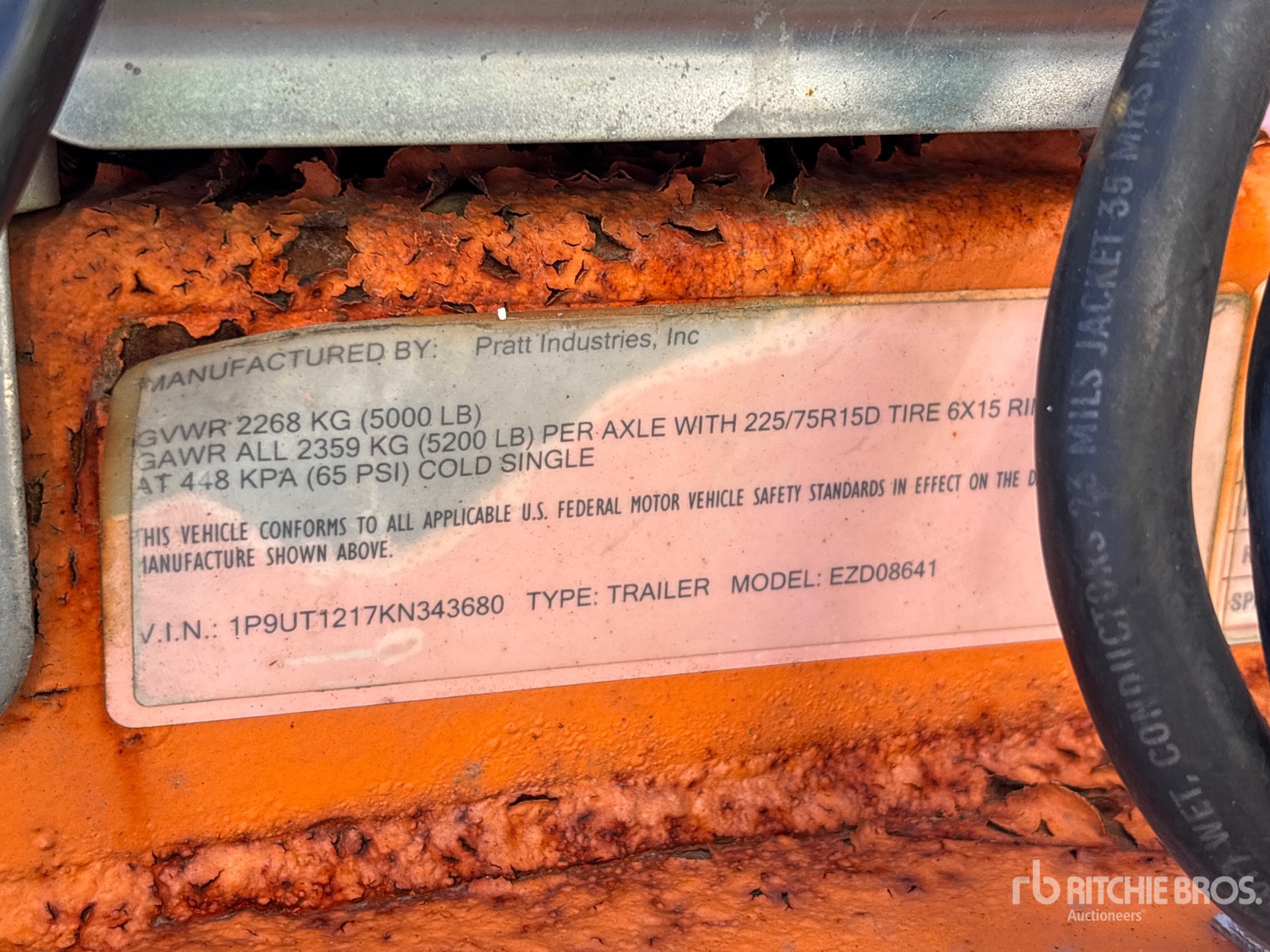 2019 Pratt EZD08641