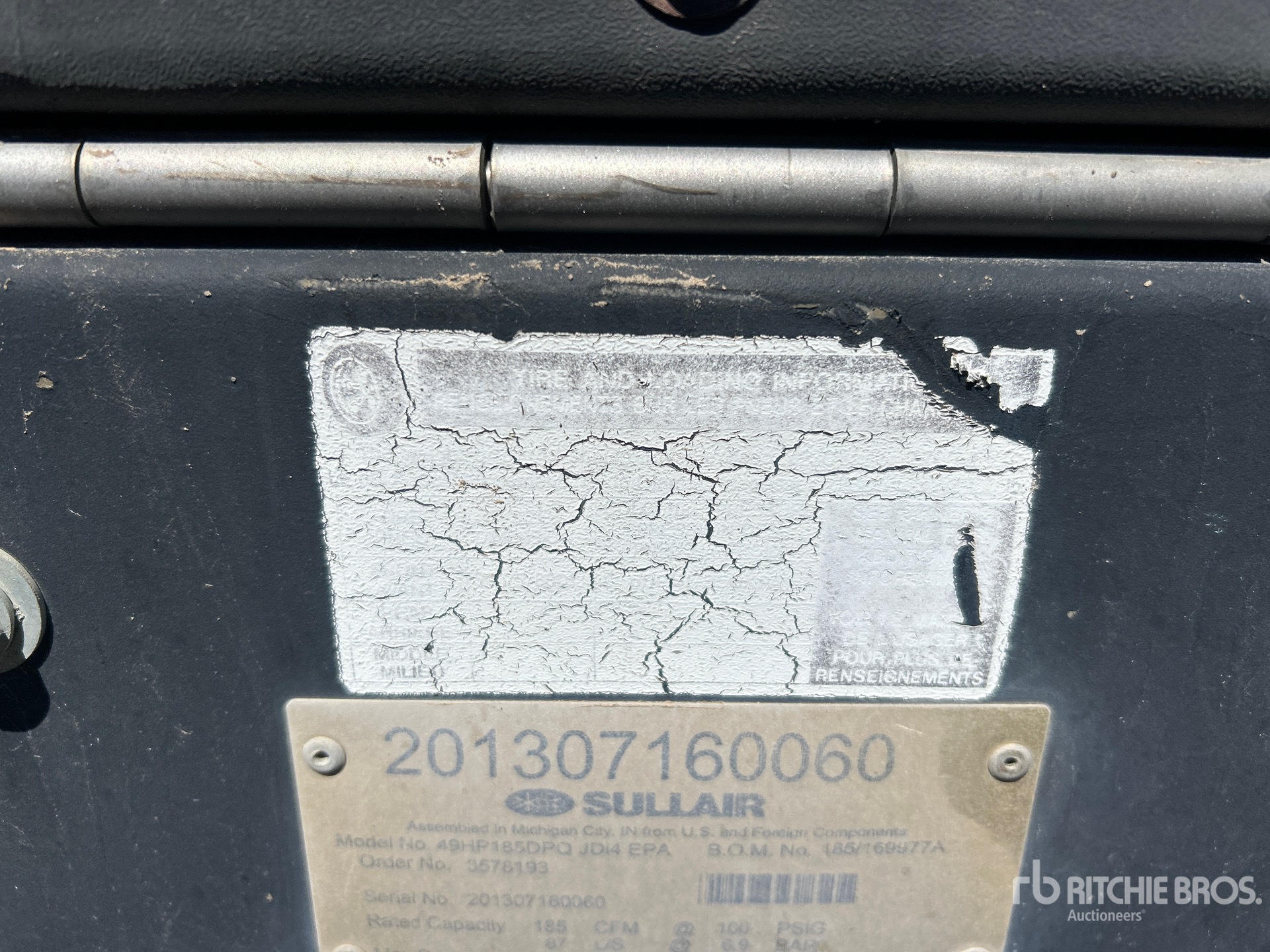 2013 Sullair 49HP185DPQ JDI4