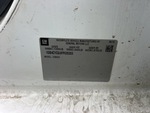 General Appearance with Frame Stamp Serial Number/VIN Photo
