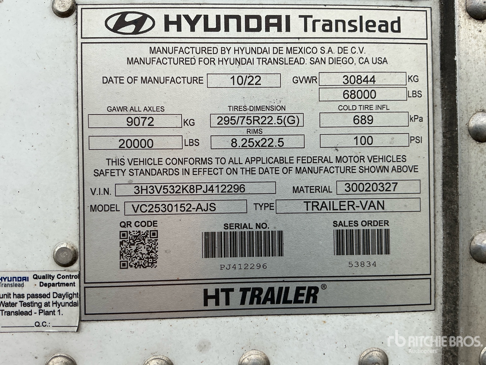 2023 Hyundai VC2530152-AJS