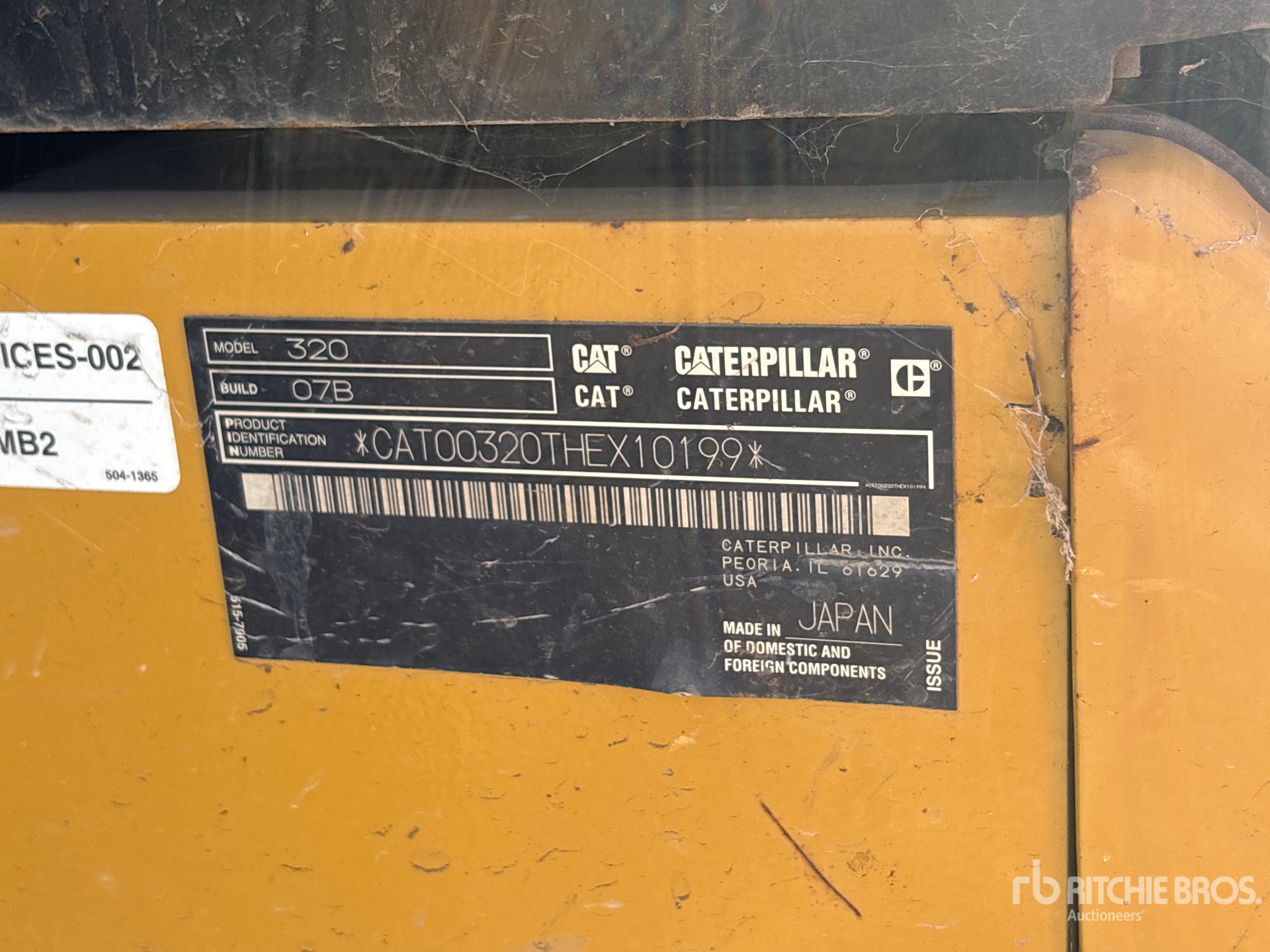 2019 Caterpillar 320