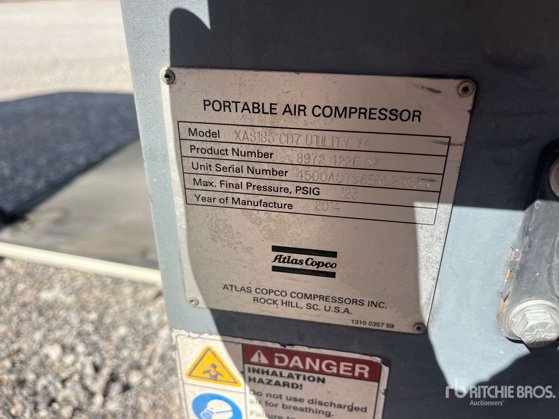 2014 Atlas Copco SKID-MOUNTED