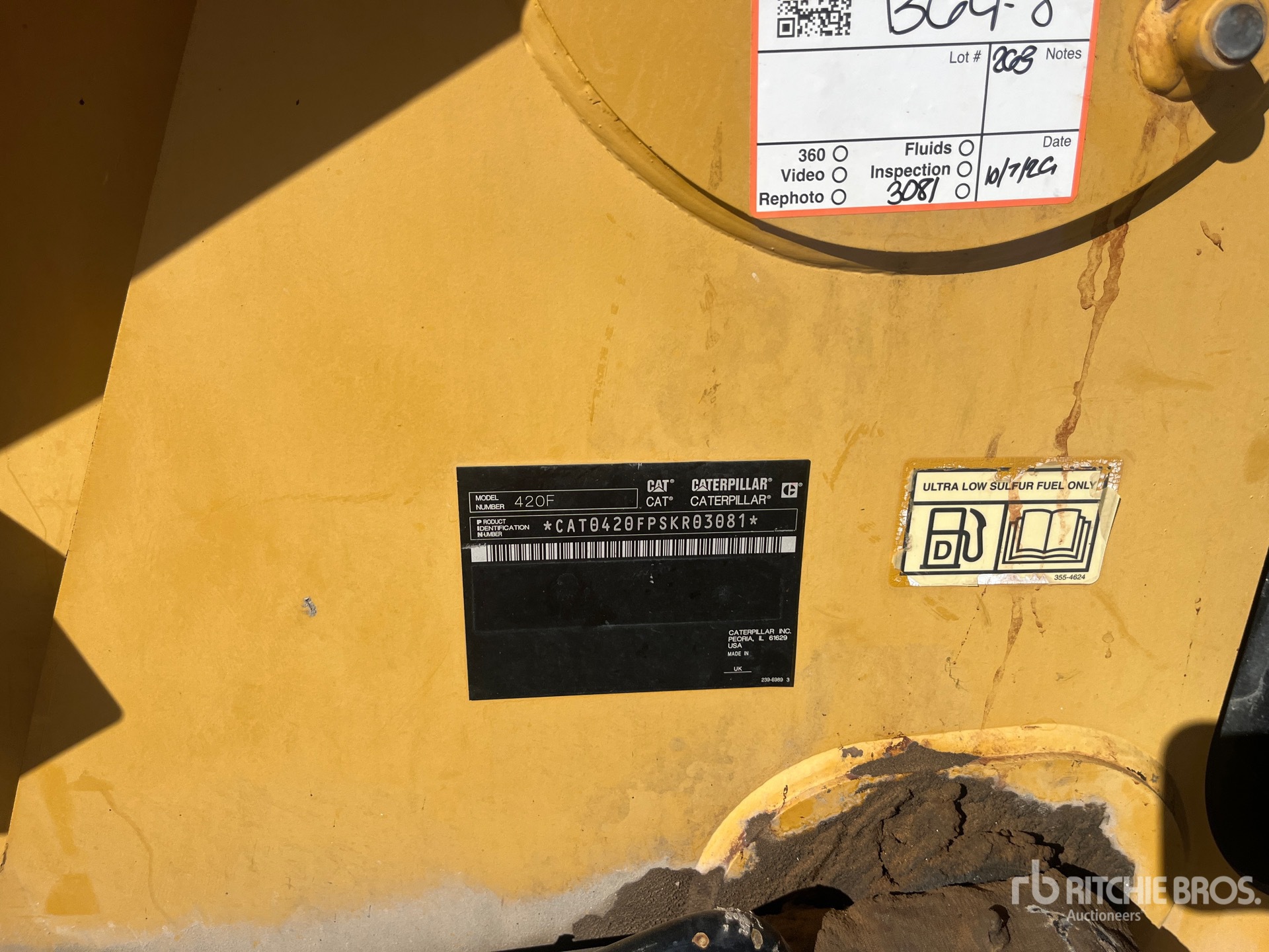 2014 Caterpillar 420F