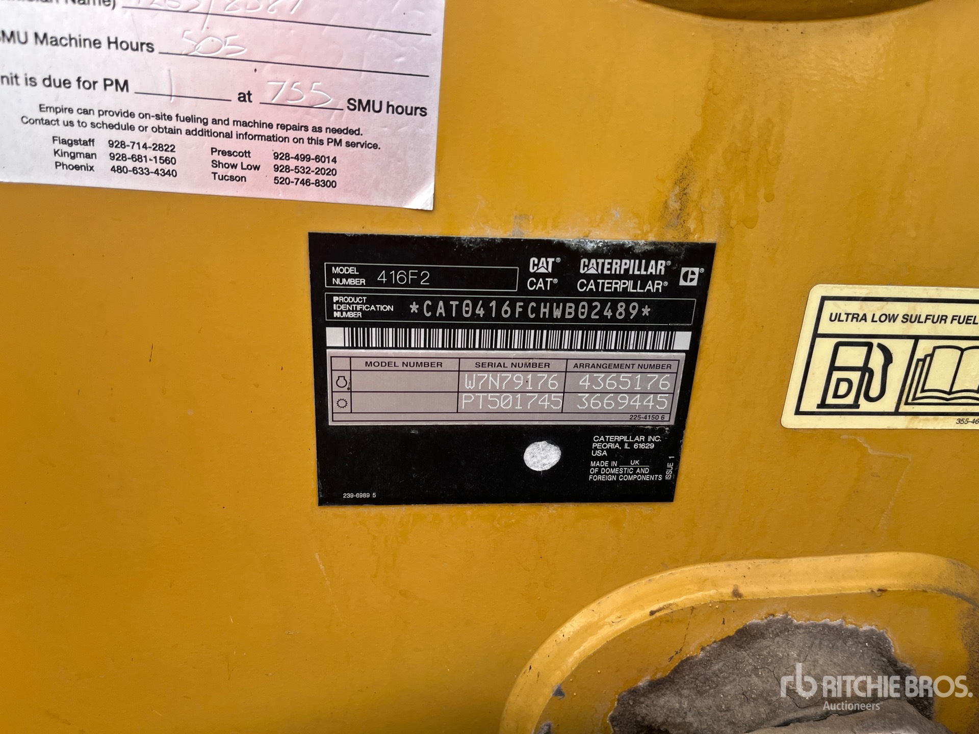 2020 Caterpillar 416F2