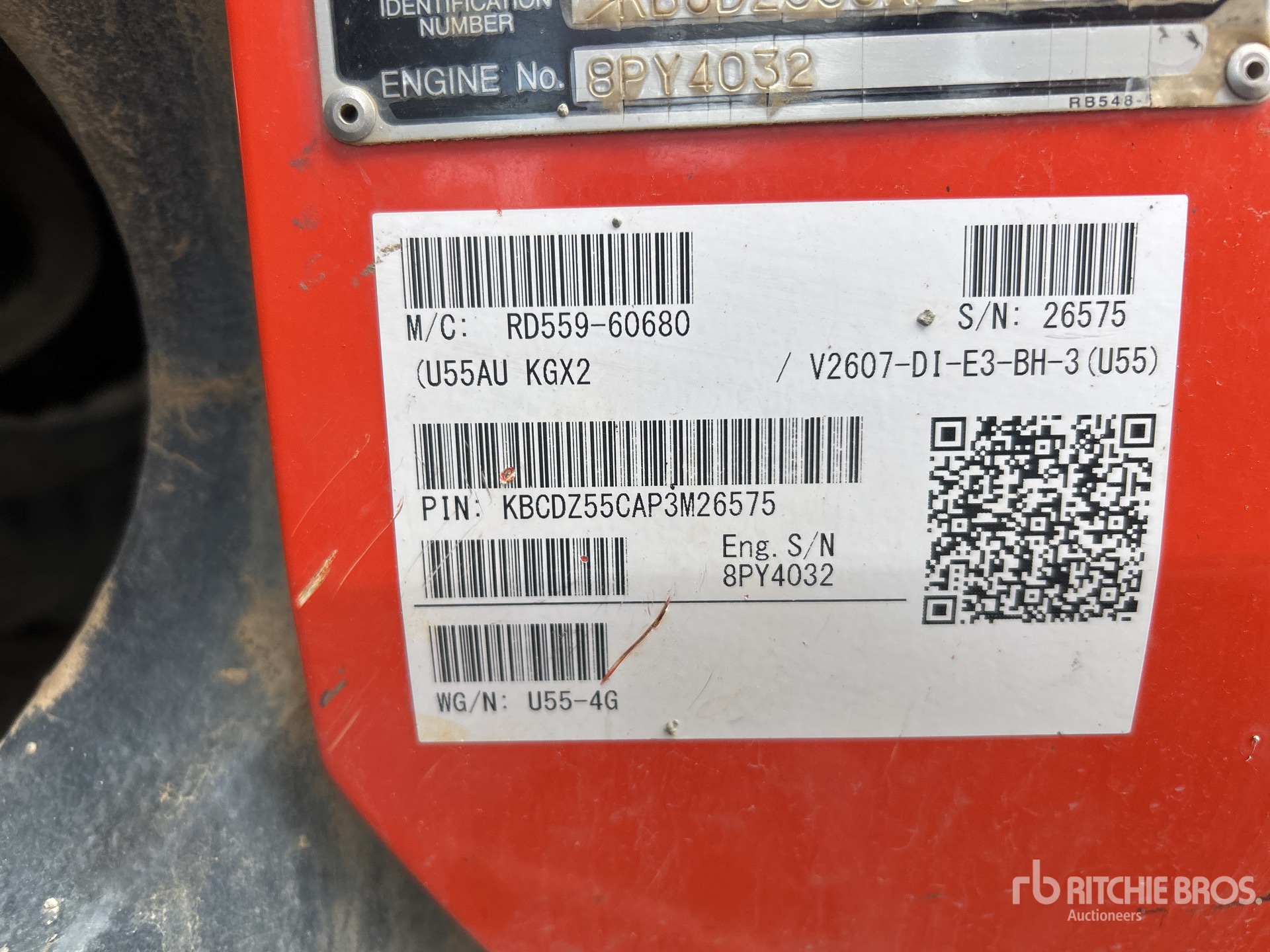2024 Kubota U55