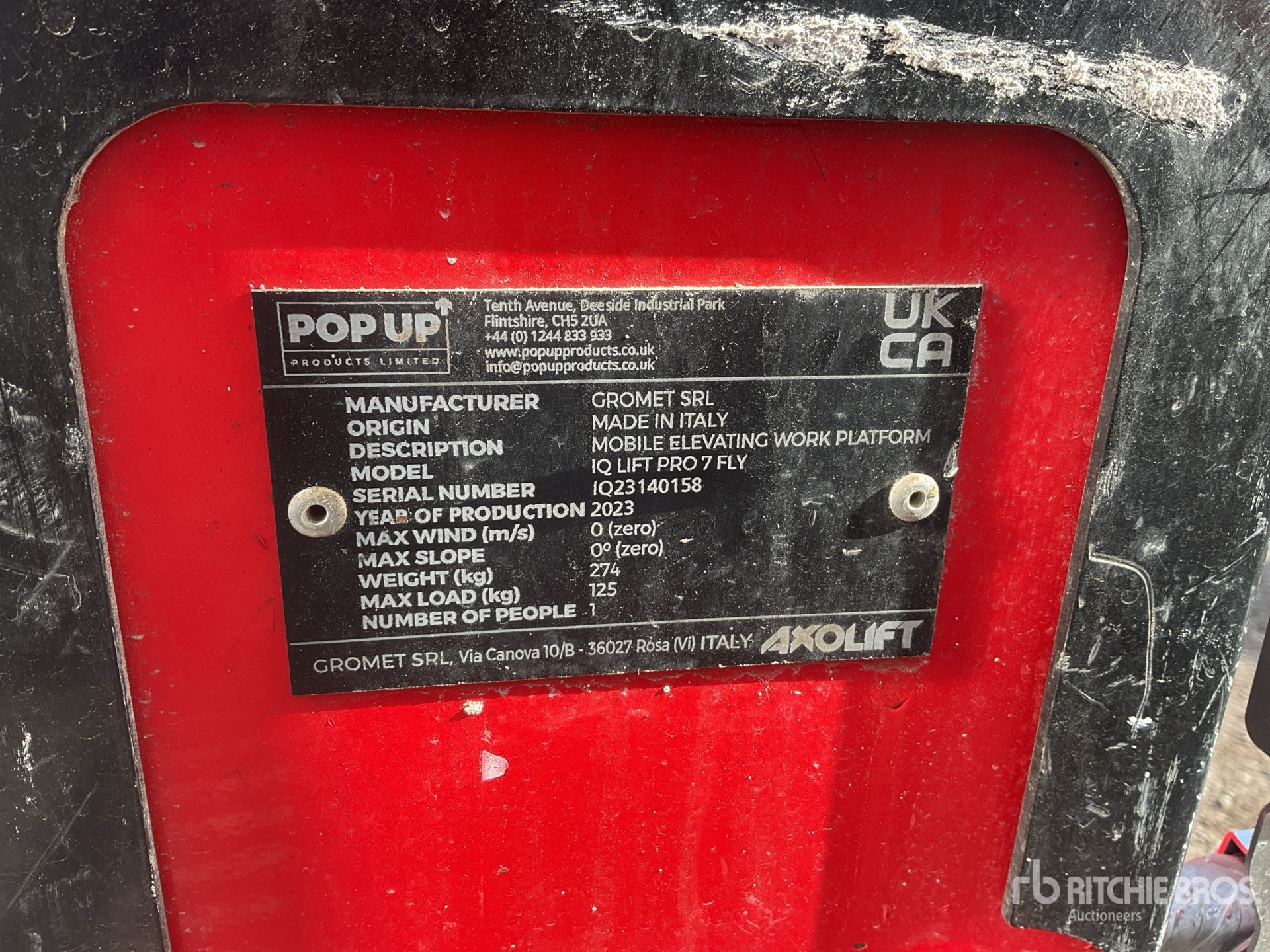 2023 Pop Up IQ LIFT PRO 7