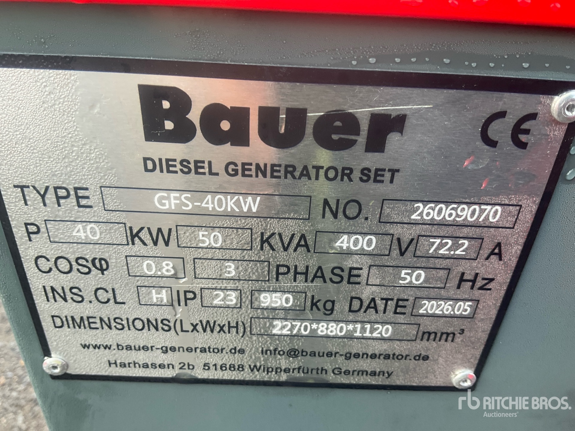 2026 Bauer GFS-40 ATS