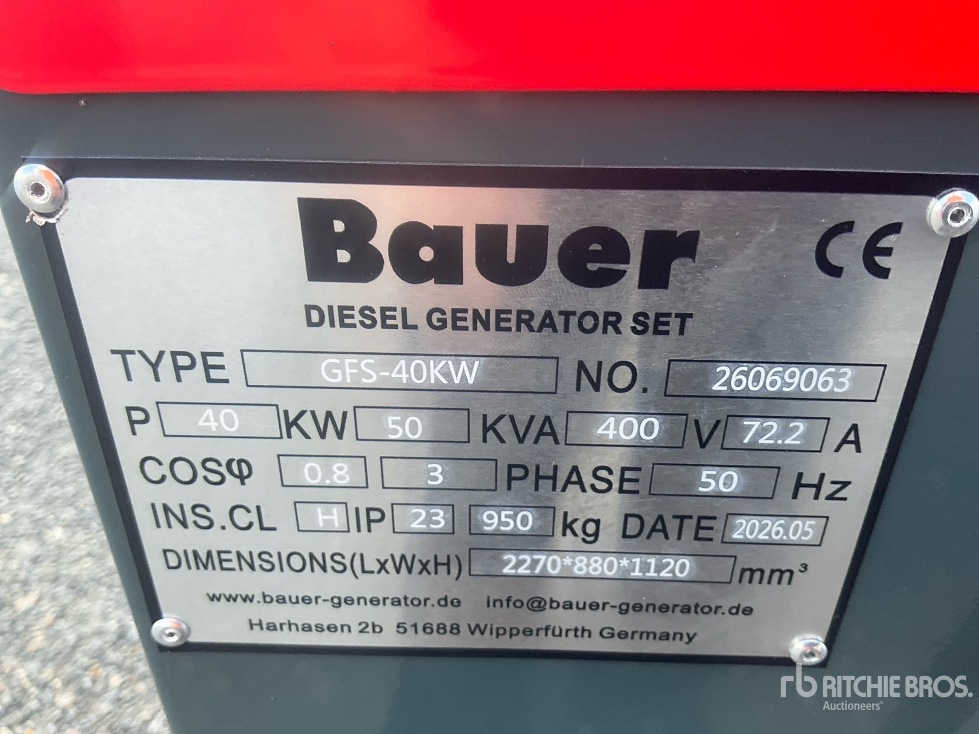 Bauer GFS-40 ATS