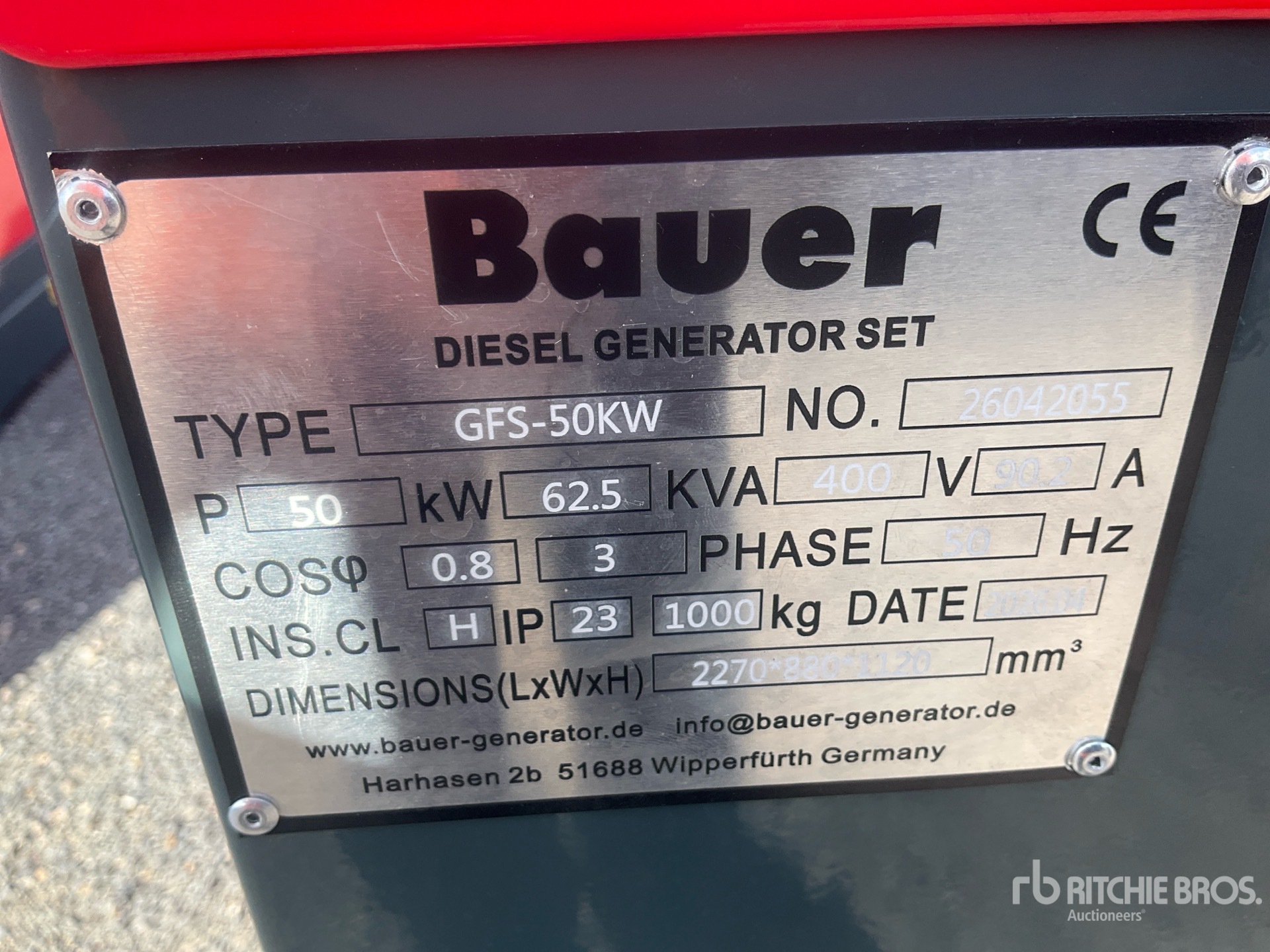 2026 Bauer GFS 50 ATS