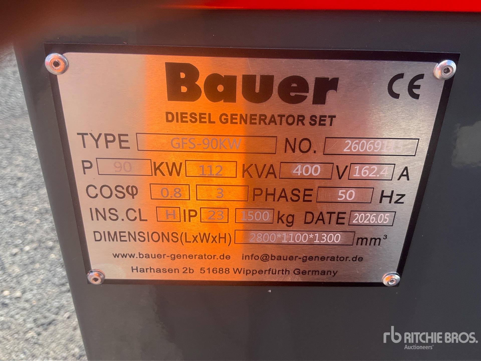 2026 Bauer GFS-90 ATS