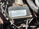 Engine with Emission Certification Label