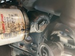 Engine with Oil Leaks
