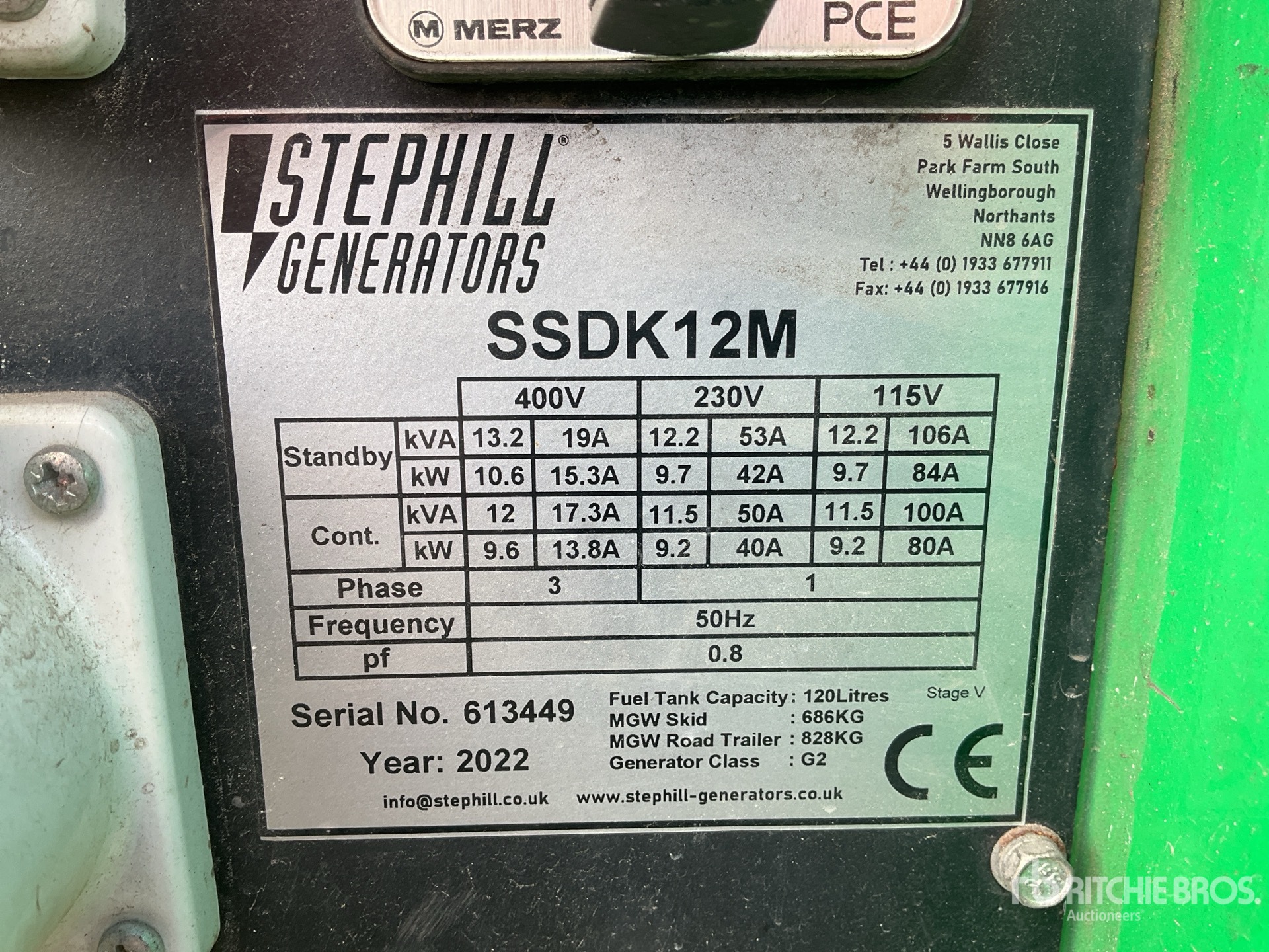 2022 Stephill SSDK12M