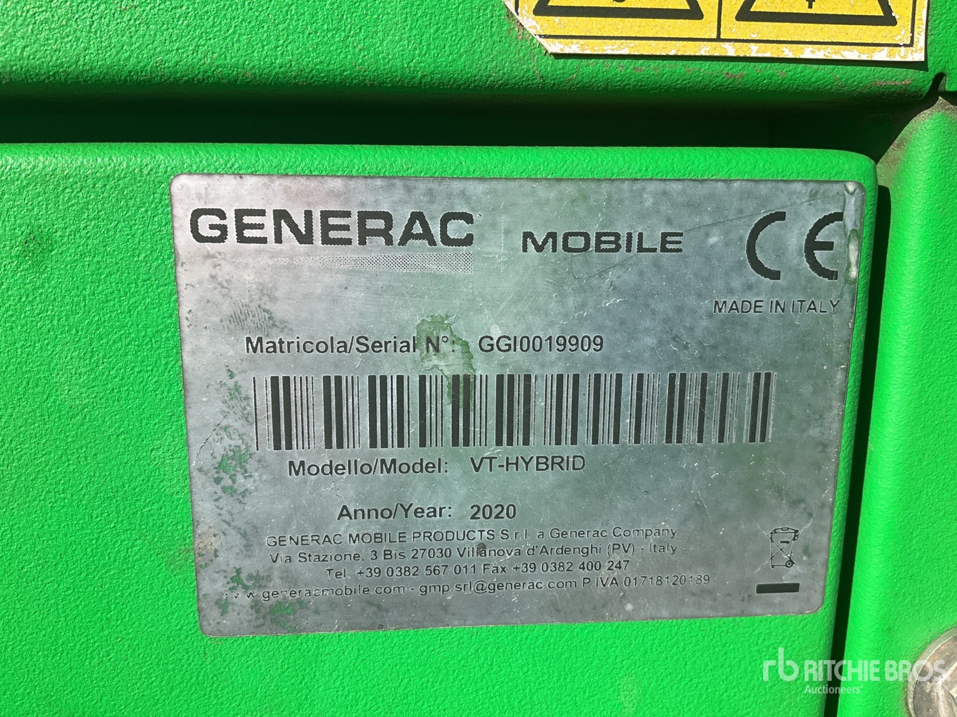 2020 Generac VT-HYBRID
