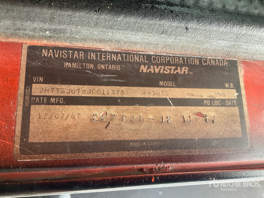 1988 International F5070
