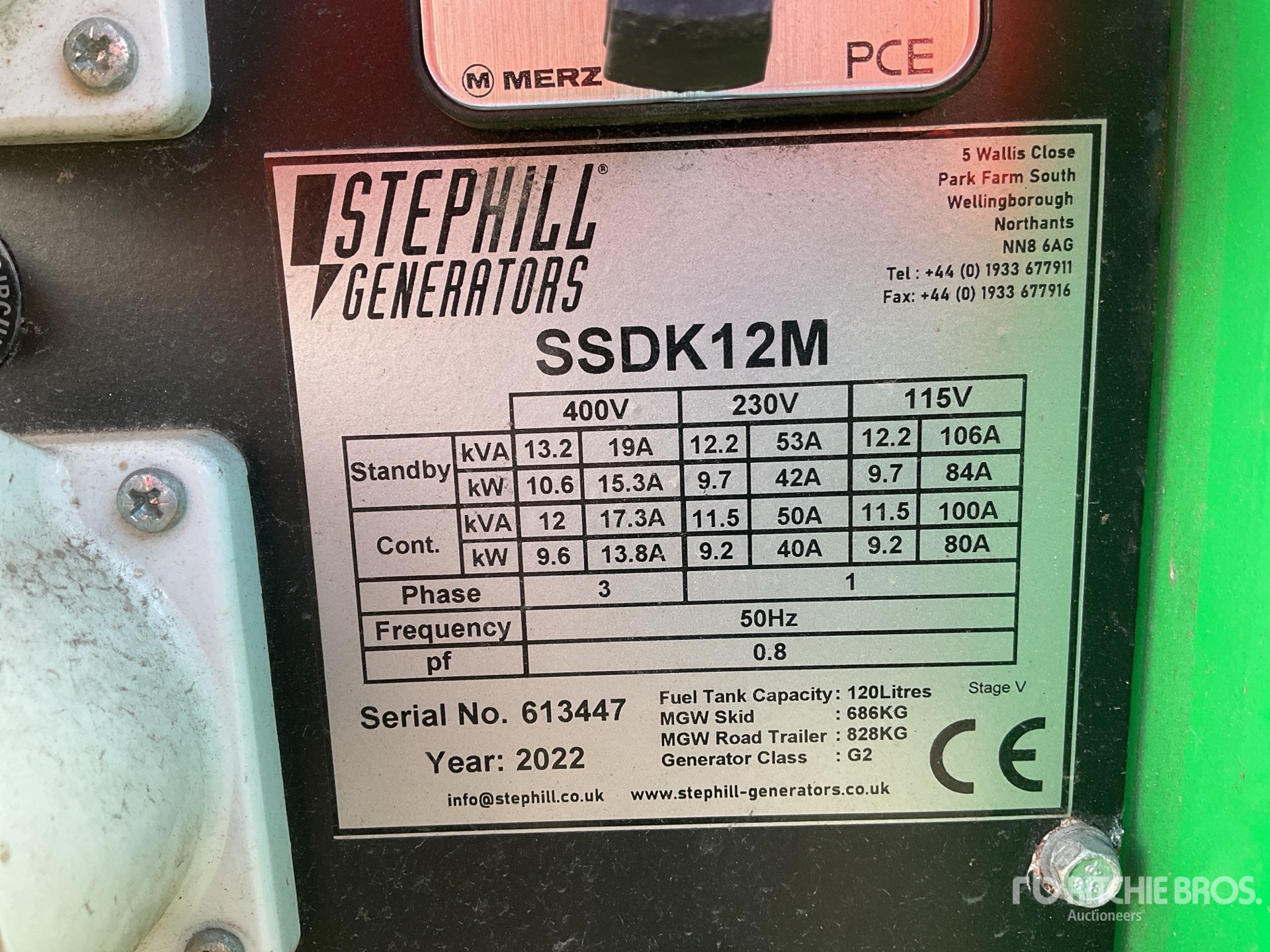 2022 Stephill SSDK12M