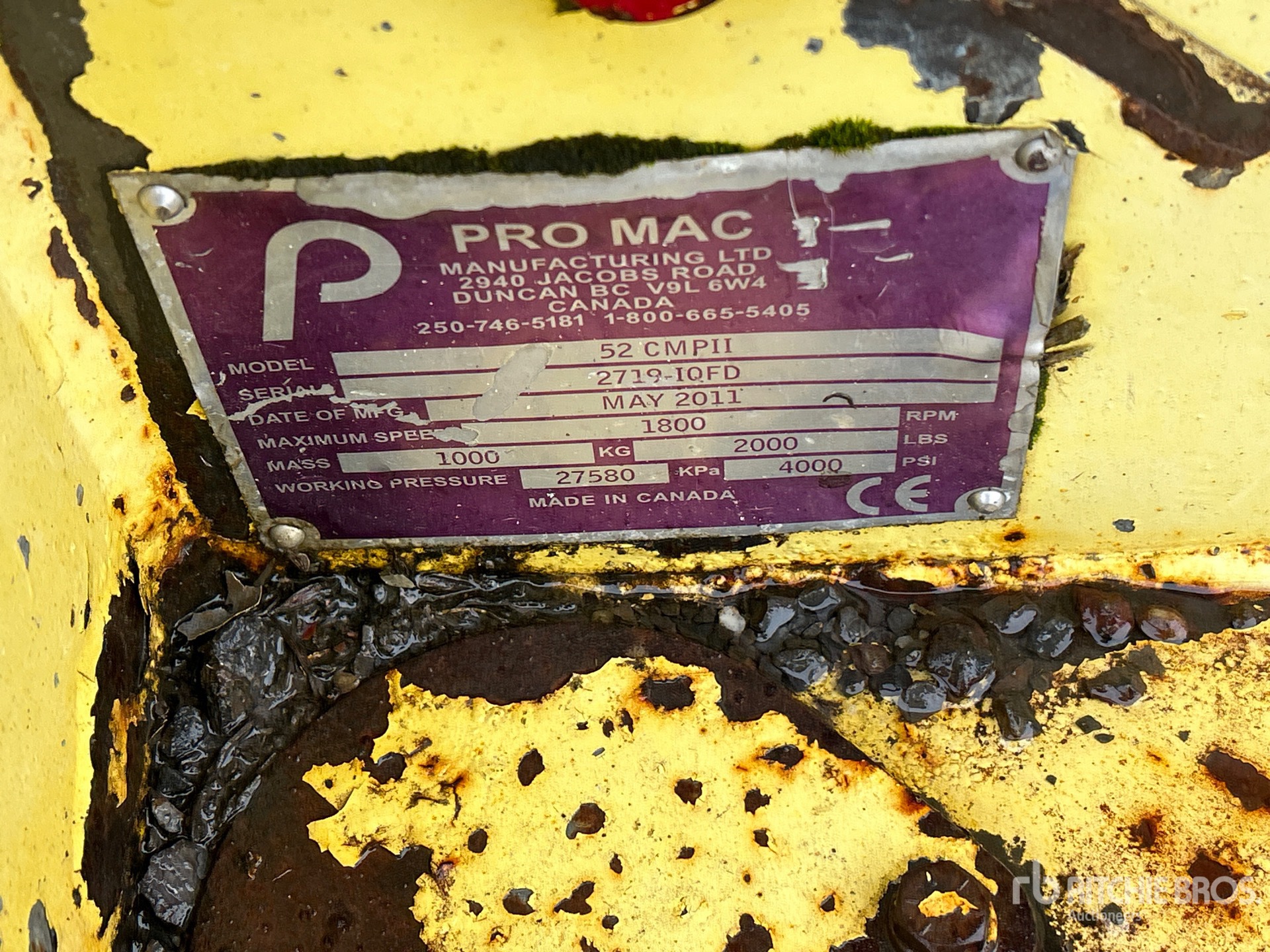 2011 Promac 52CMPII