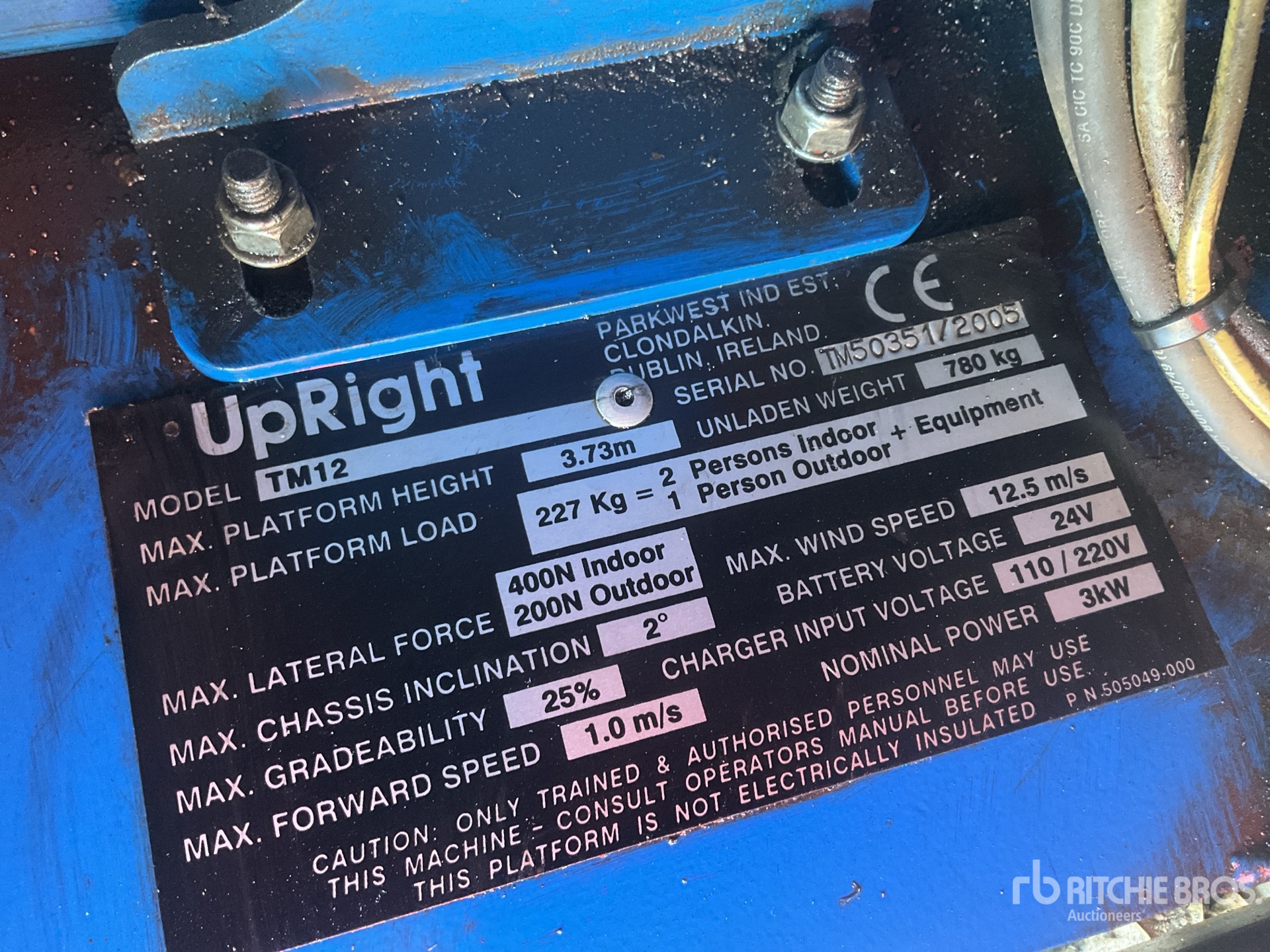 2005 Upright TM12