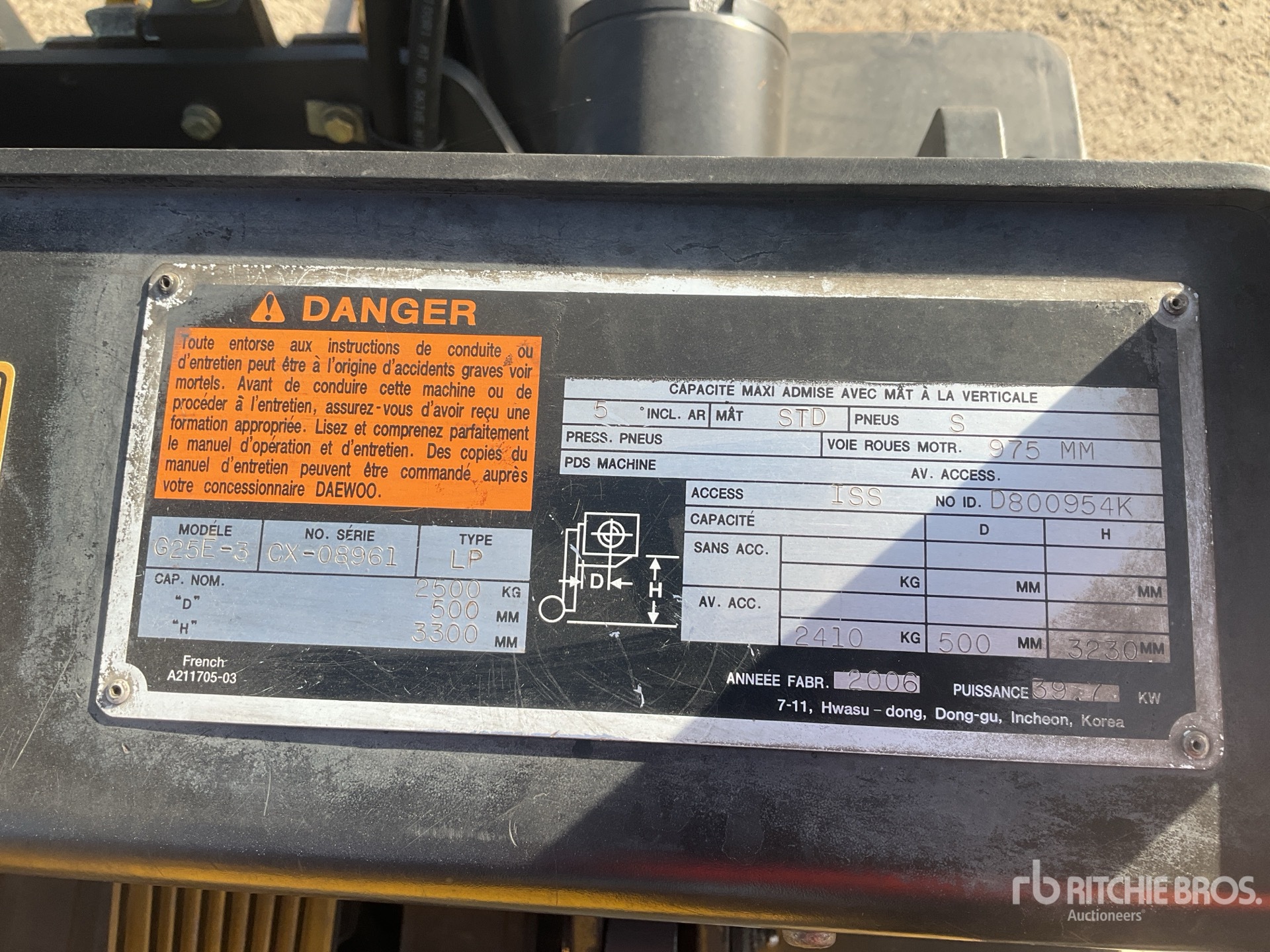 2006 Daewoo G25E