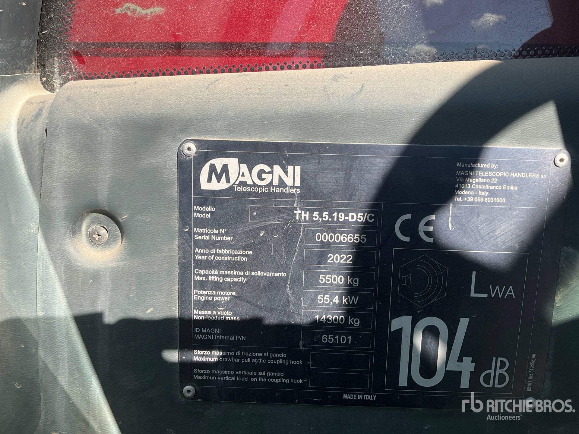 2022 Magni TH5.5.19