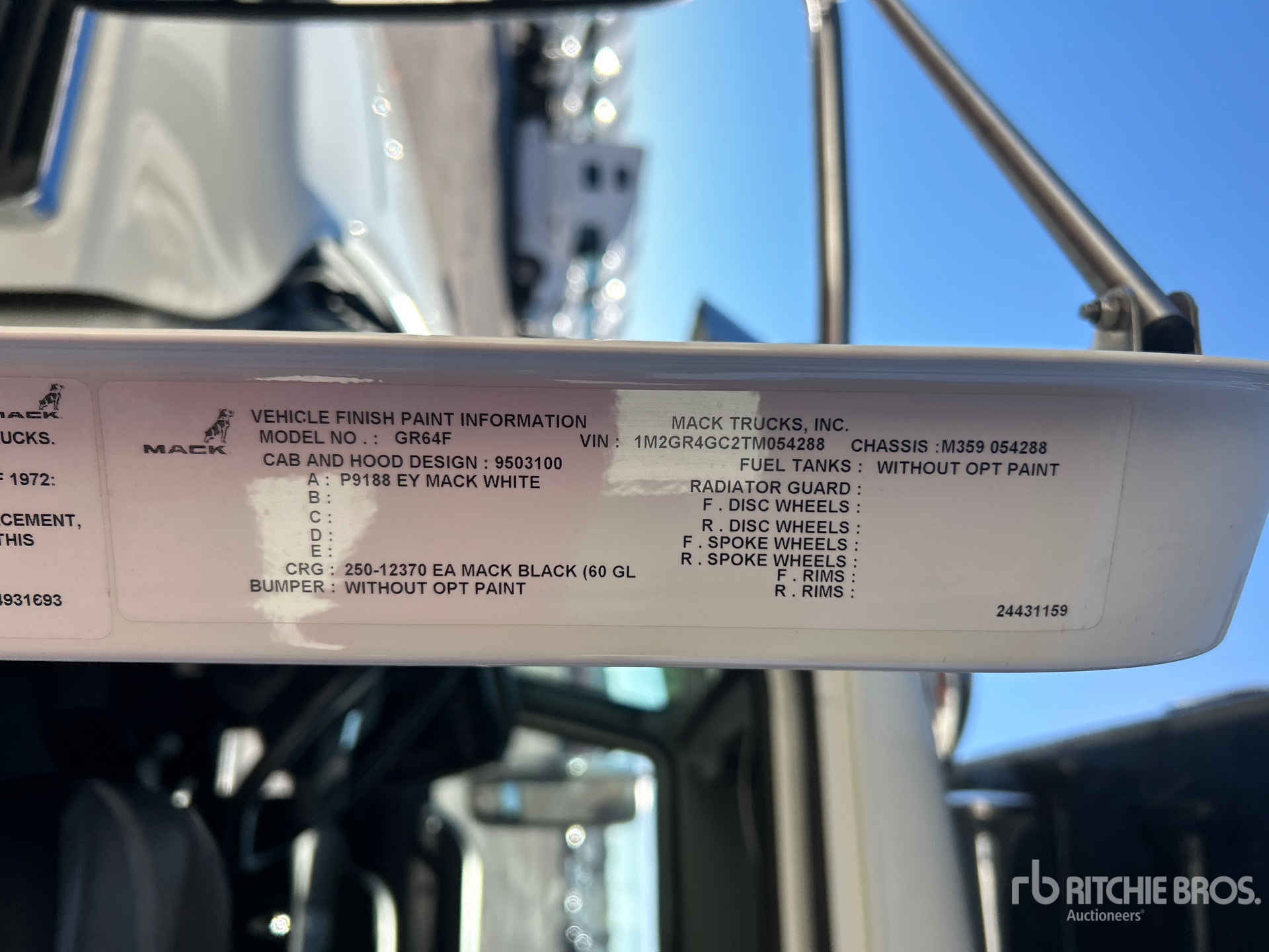 2026 Mack GR64F
