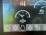 Control Station with Engine Oil Pressure