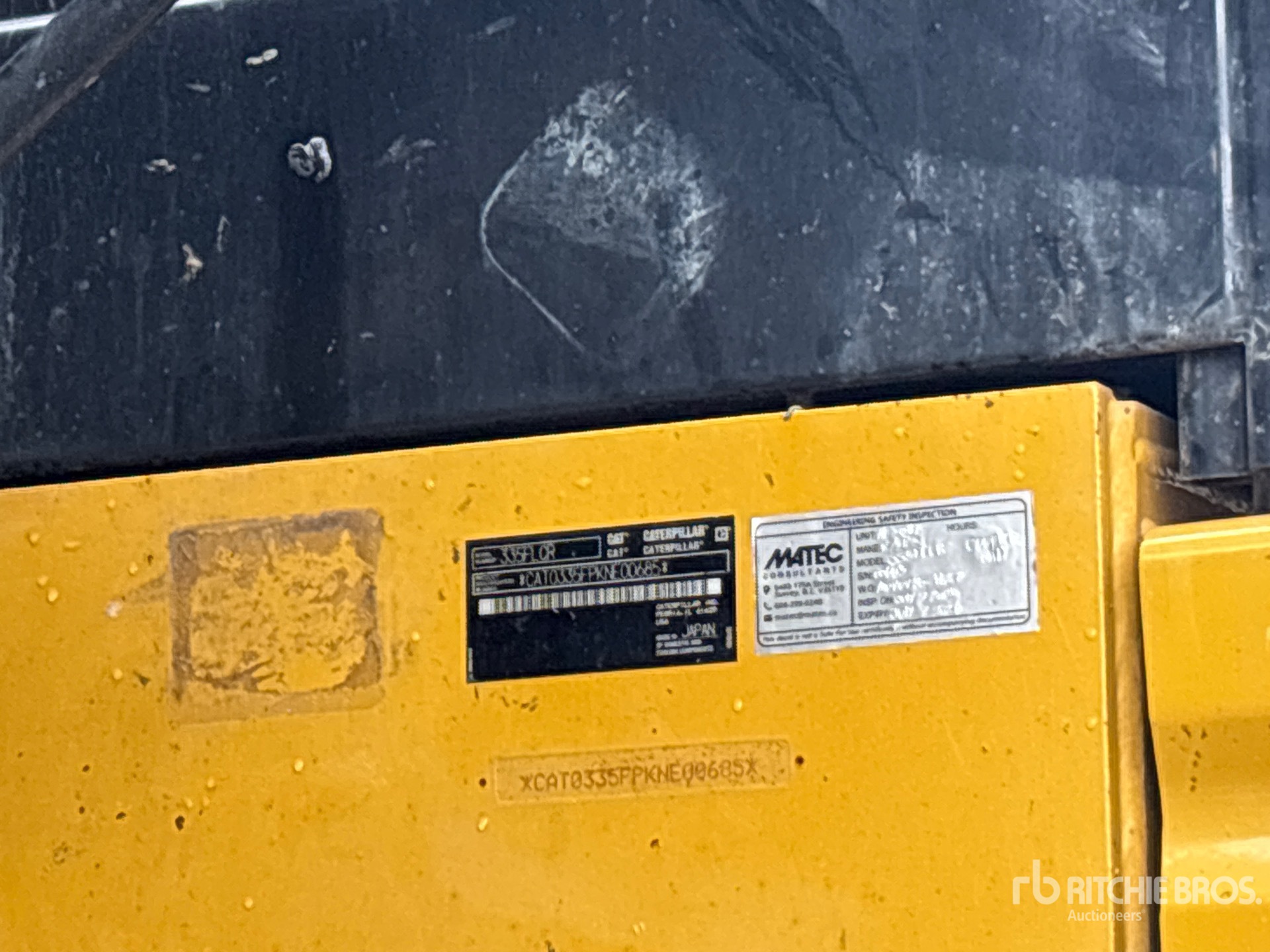2016 Caterpillar 335F