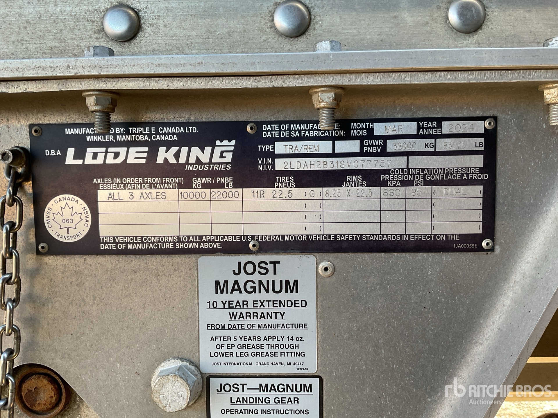 2025 Load King  DISTINCTION