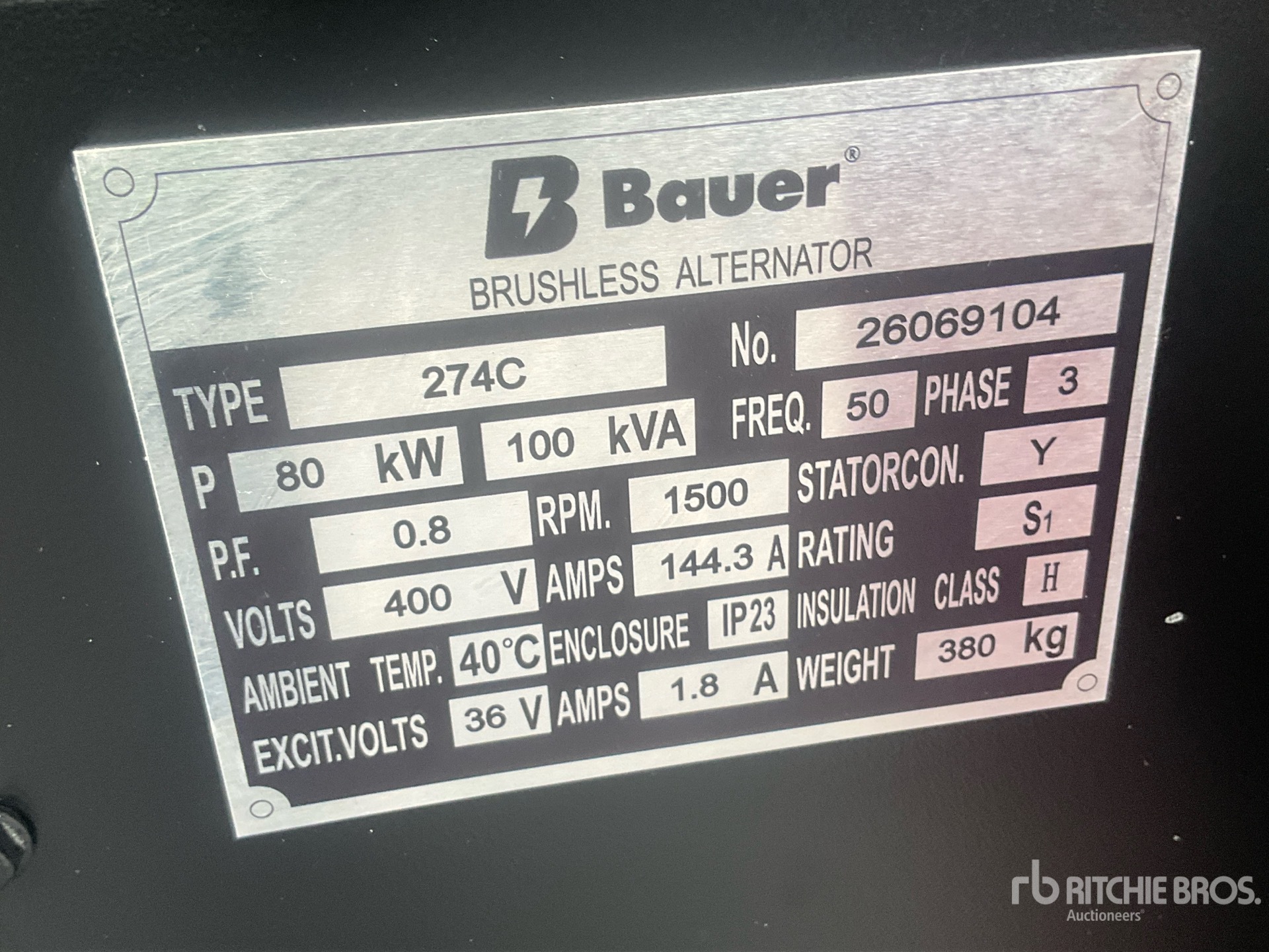 2026 Bauer GFS 80 ATS