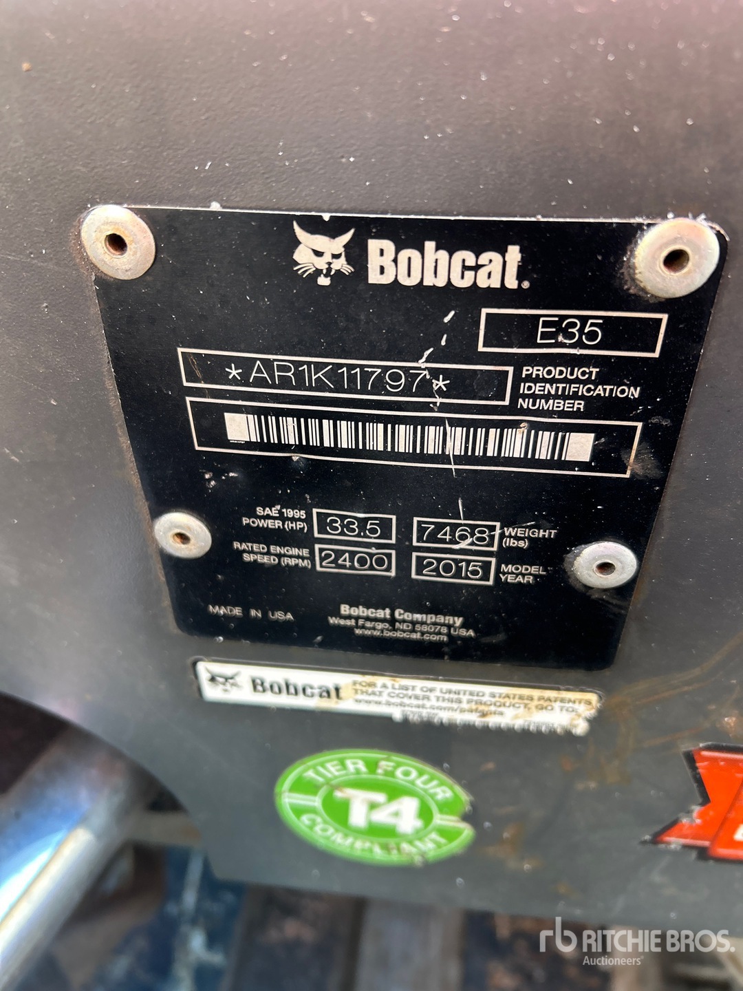 2015 Bobcat E35