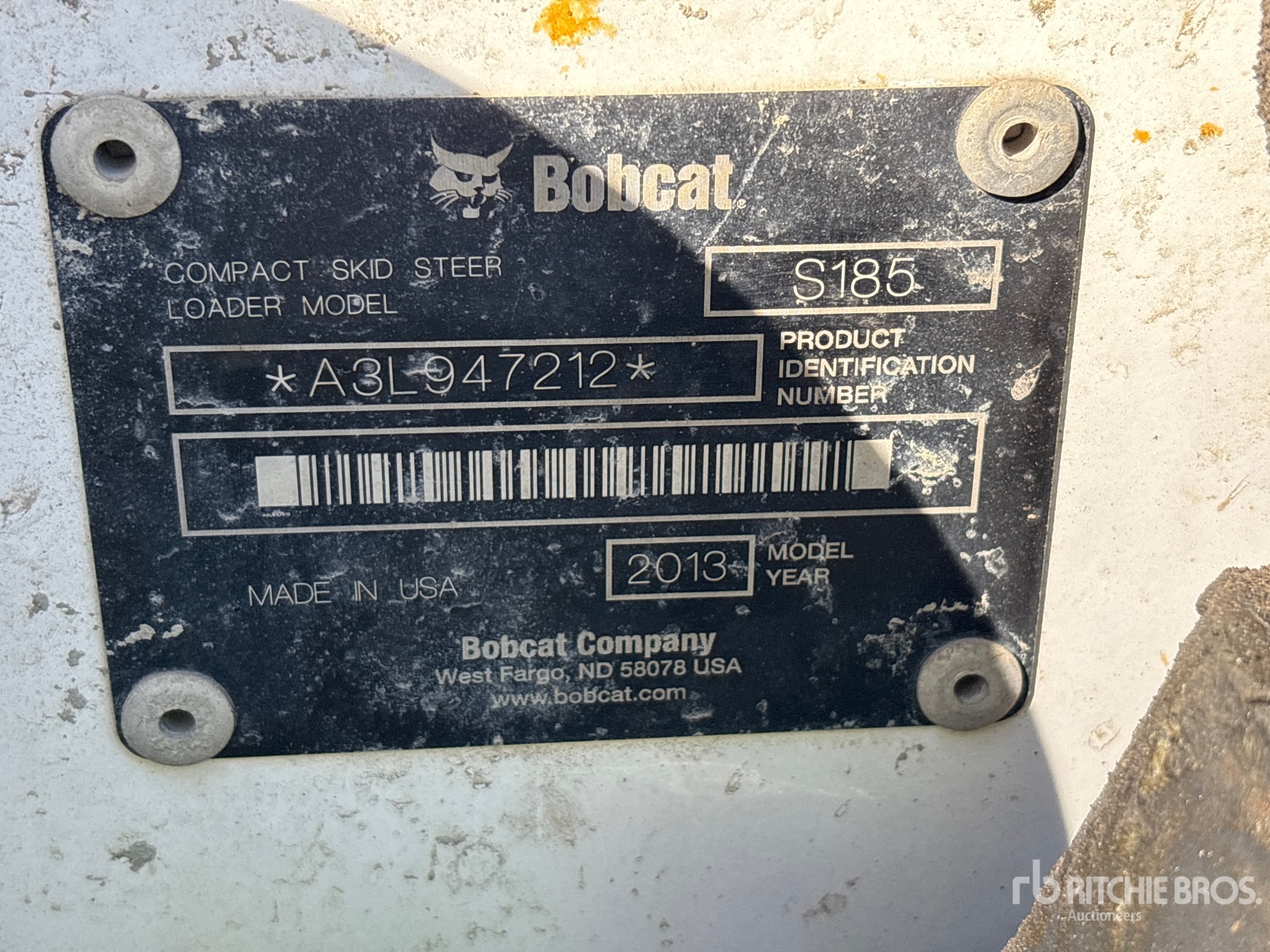 2013 Bobcat S185
