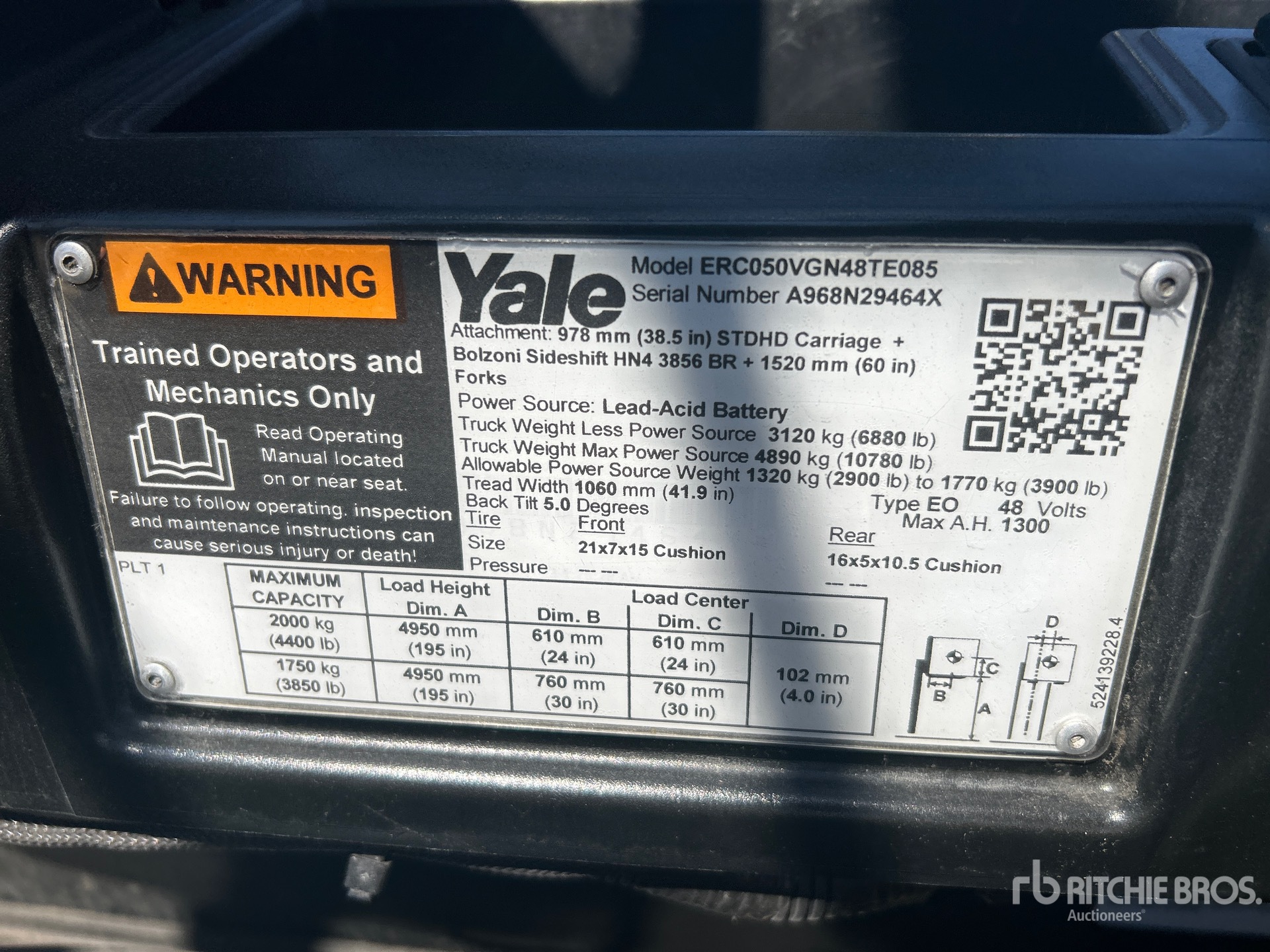 2023 Yale ERC050VGN48TE08