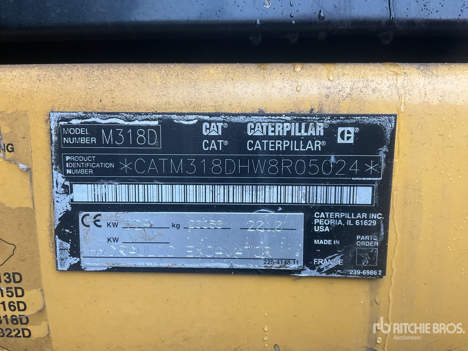 2010 Caterpillar M318D