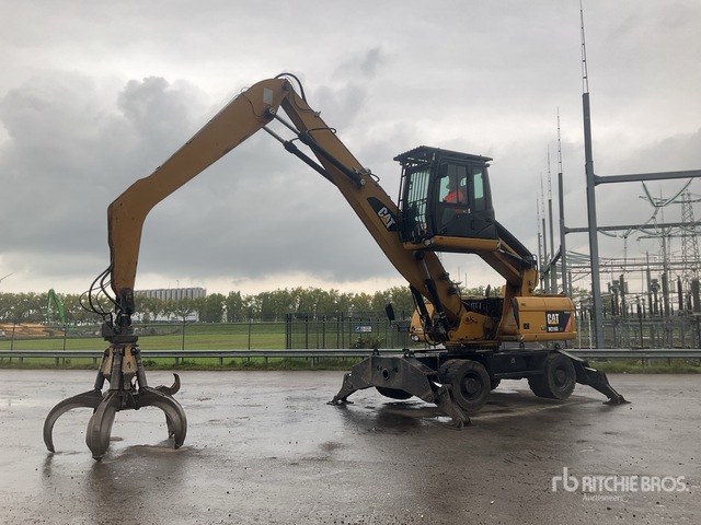 2010 Cat M318D MH Wheel Material Handler