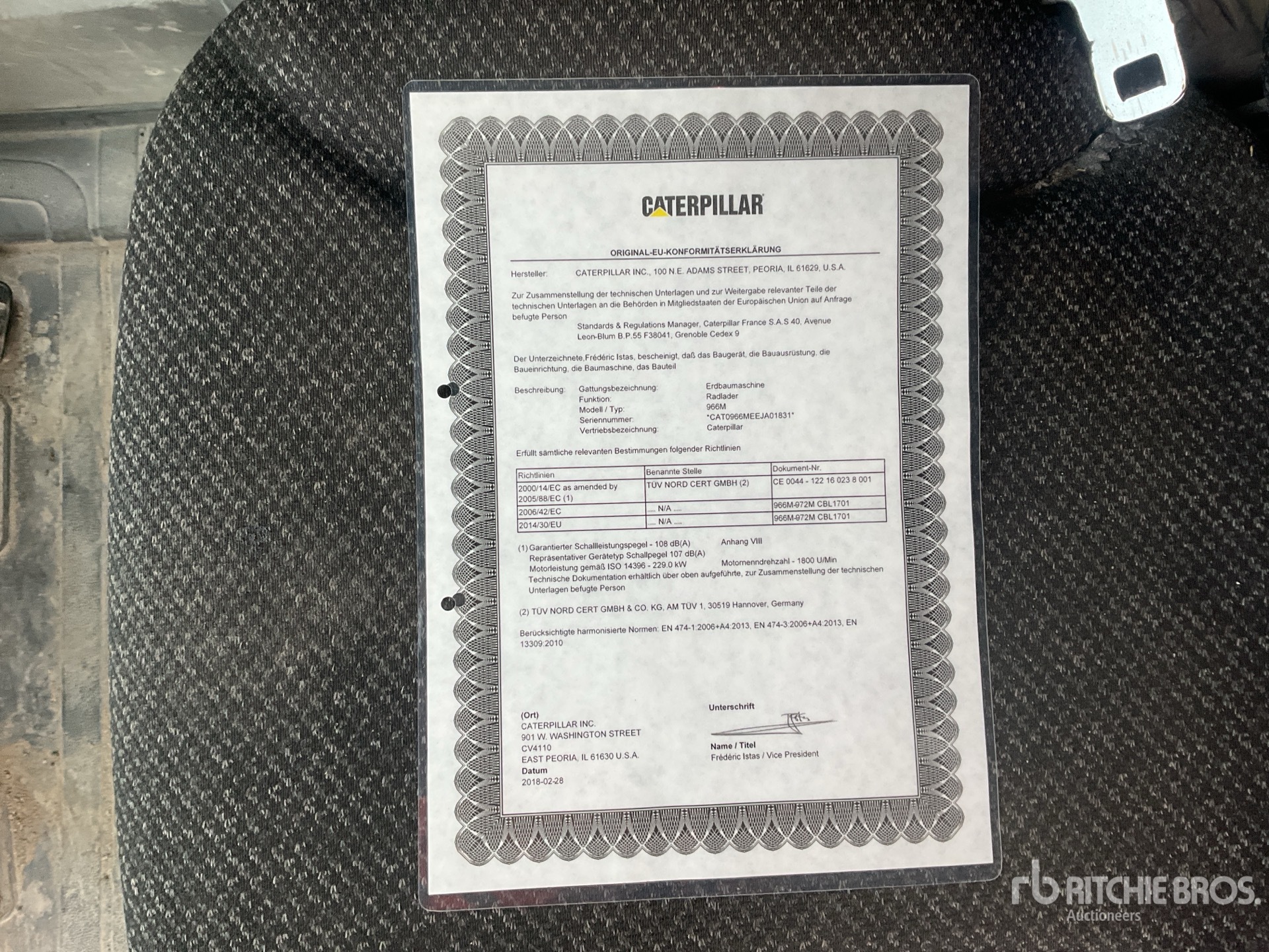2018 Caterpillar 966M