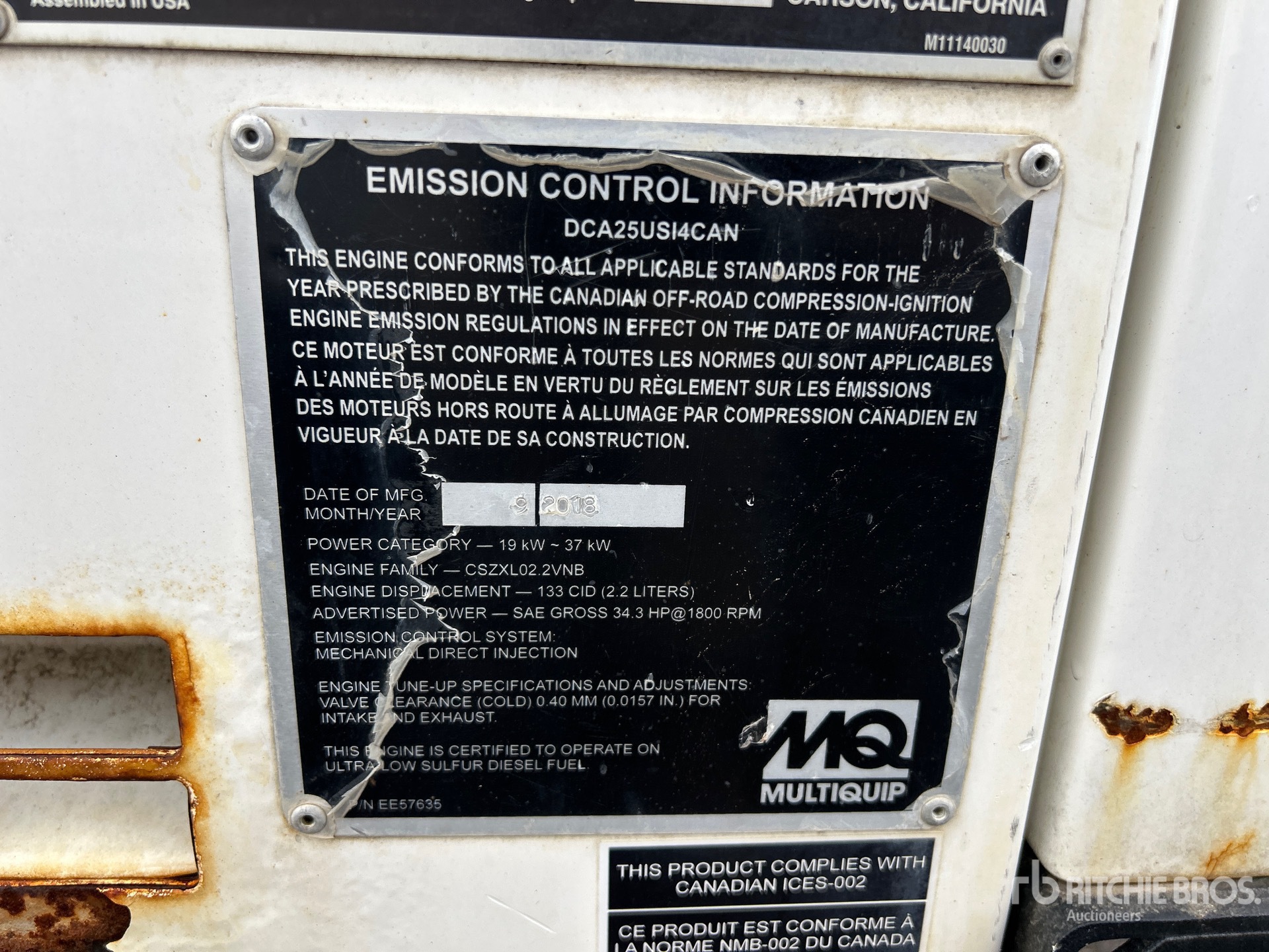 Multiquip DCA-25USI4CAN