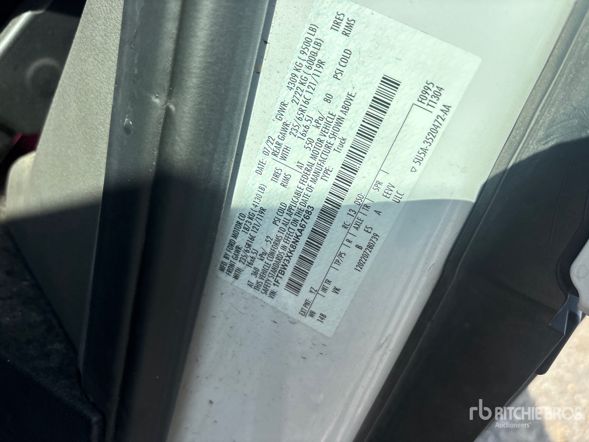 2022 Ford TRANSIT 350