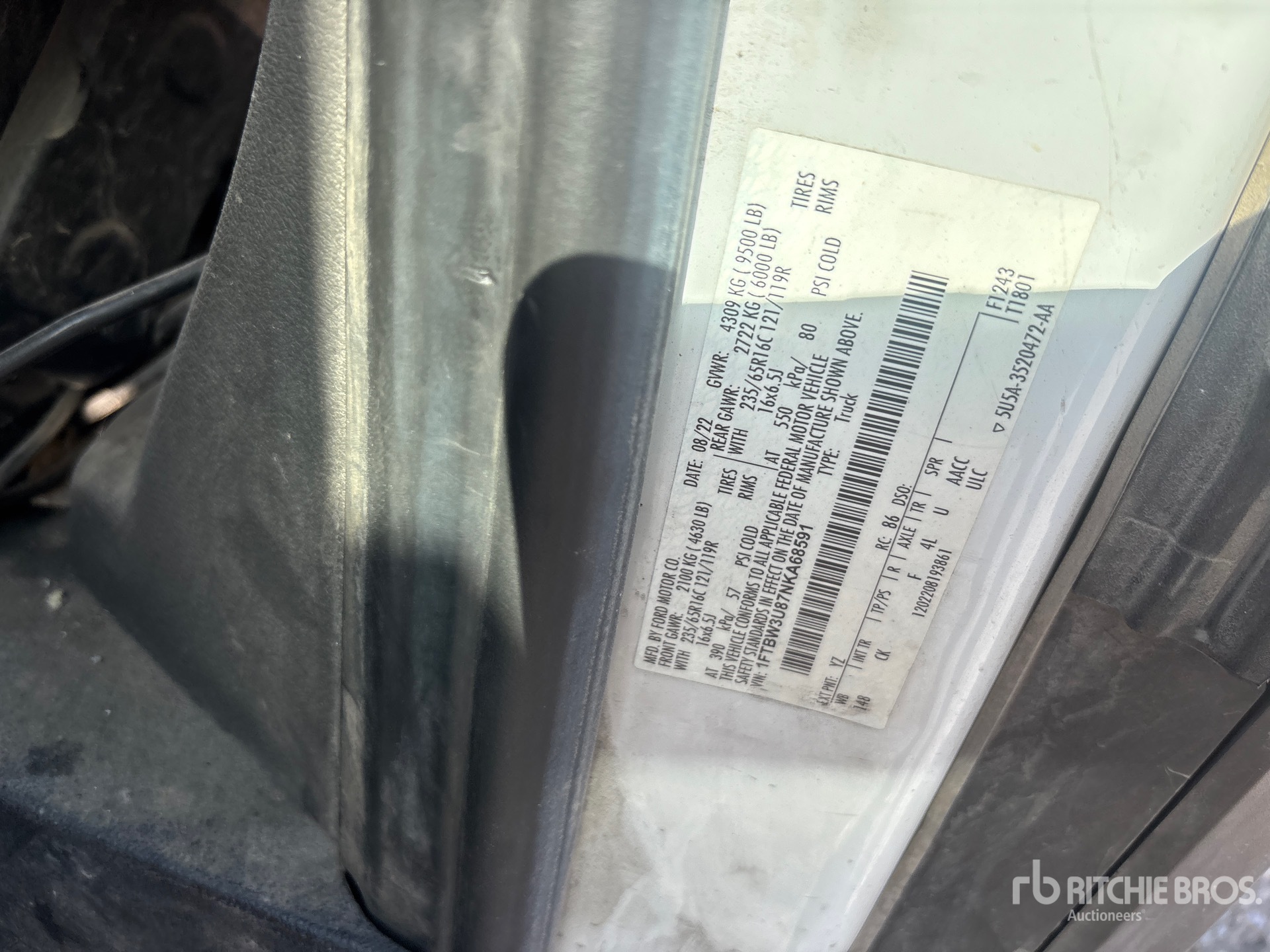 2022 Ford TRANSIT 350