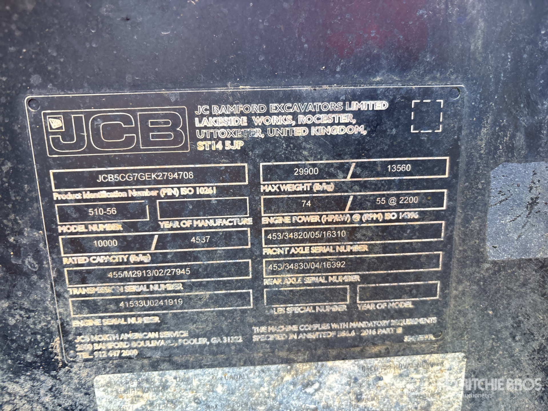 2019 JCB 510-56
