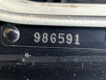 General Appearance with Frame Stamp Serial Number/VIN Photo